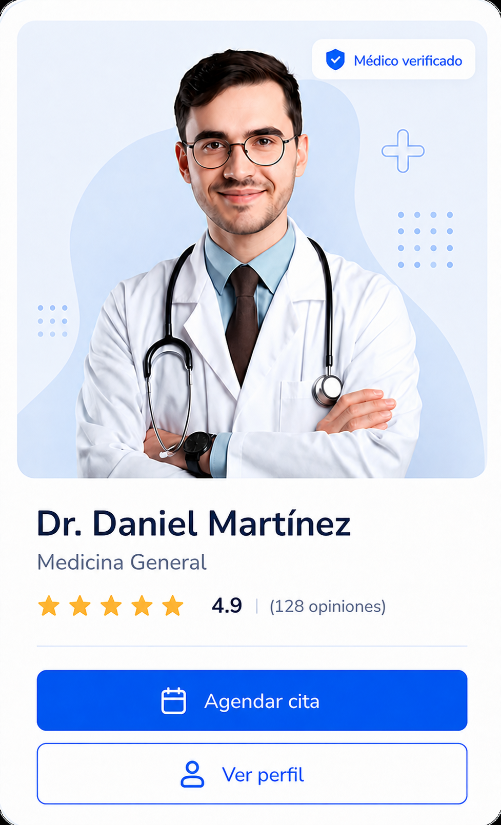 Perfil del doctor Daniel Martínez